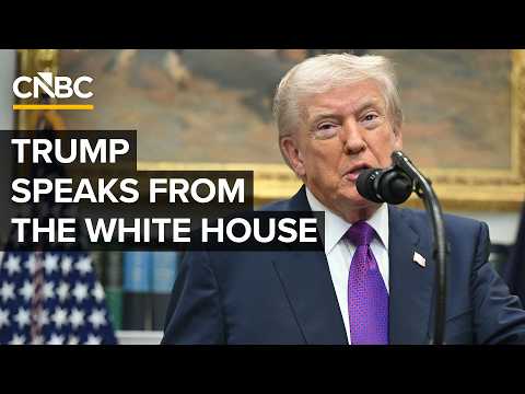 Trump speaks after Supreme Court strikes down tariffs — 2/20/2026