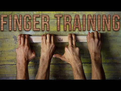 How climbers get STRONG fingers (3 methods)