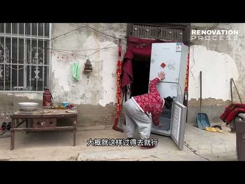 30 days of renovating and cleaning an abandoned old house containing a lot of clutter