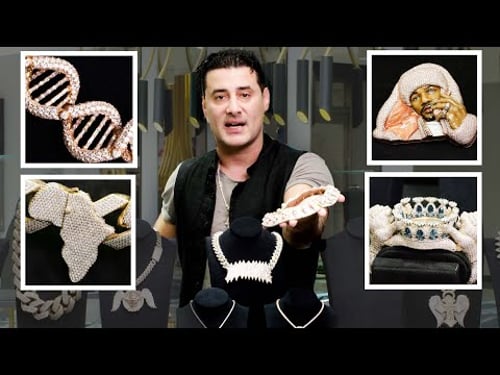 Celeb Jeweler Avianne Shows Off His Jewelry Inventory, Part 1 | On the Rocks | GQ