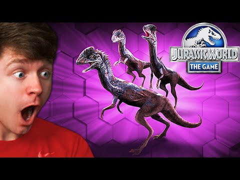NEW DINOSAUR EVENT in JURASSIC WORLD THE GAME! (Overpowered)