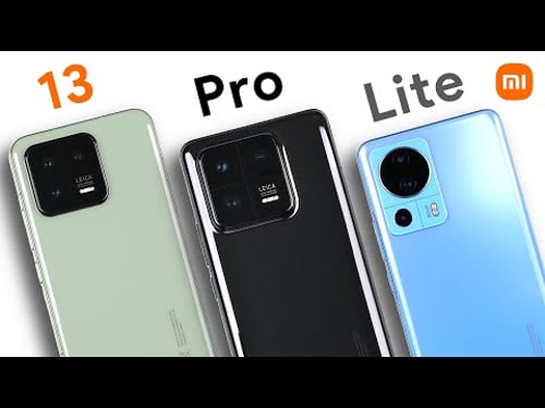 Xiaomi 13 vs Xiaomi 13 Pro vs Xiaomi 13 Lite - Which Should You Buy? (Global Series)