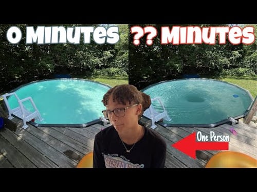 How LONG does it take for ONE PERSON to form a WHIRLPOOL without STOPPING??