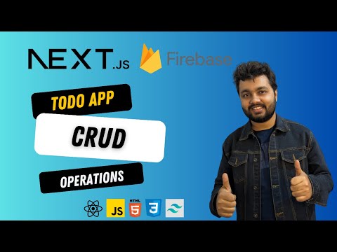 Build a Dynamic Todo List with Firebase Firestore, Next.js & Tailwind CSS | Tutorial | React | CRUD