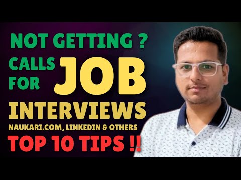 How to get more interview’s calls | Top 10 tricks to get calls from Naukari.com & LinkedIn