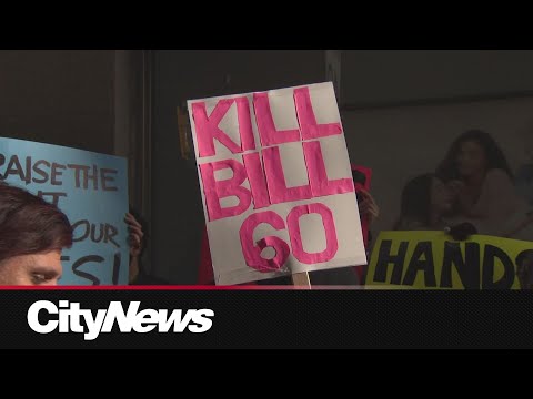 Ontario passes housing Bill 60, protesters attempt to disrupt vote