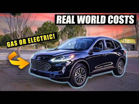 Ford Escape Plug In Hybrid - Real World Driving Costs
