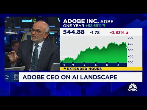Adobe CEO Shantanu Narayen on new AI tools: For us, it's about driving 'responsible' innovation