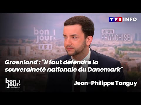 Groenland, Iran, Procès RN... Jean-Philippe Tanguy invité de la matinale Bonjour ! |TF1 INFO