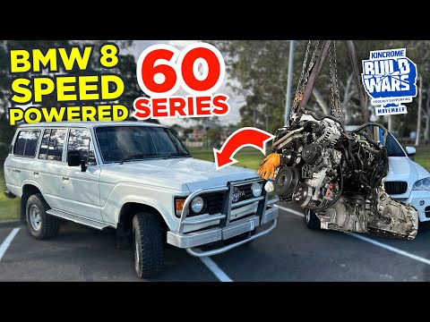 Engine swapping my Landcruiser with a BMW X5 8 Speed (N57) for $30K