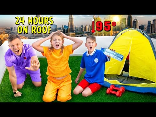 24 de Ore pe Acoperișul Nostru 🌞🏠 Provocare Extremă de Vară
