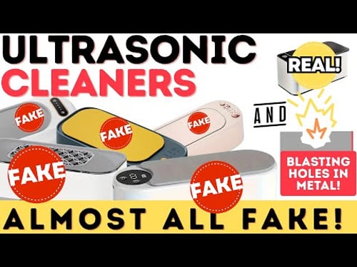Why Temu Ultrasonic Cleaners Are A Scam (Teardown!)