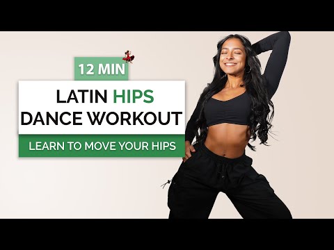 12 MIN LATIN HIPS DANCE PARTY Workout to burn Fat - Full Body Burn & Lose Weight Fast! | Kaji Pm