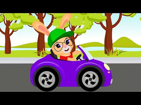 🌈 Школа кролика Бобо – Все серии про машинки 🚘🚎 – Сборник – Развивающие песенки для детей