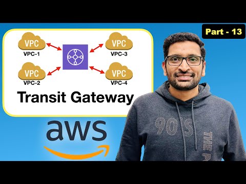 AWS VPC Transit Gateway - Step by Step Tutorial (Part -13)