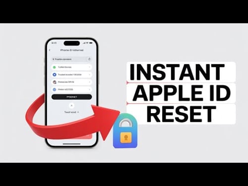 Forgot your Apple ID (iCloud) Password ? 3 Minutes Fix - 2025 | Easiest way to Reset Your Password