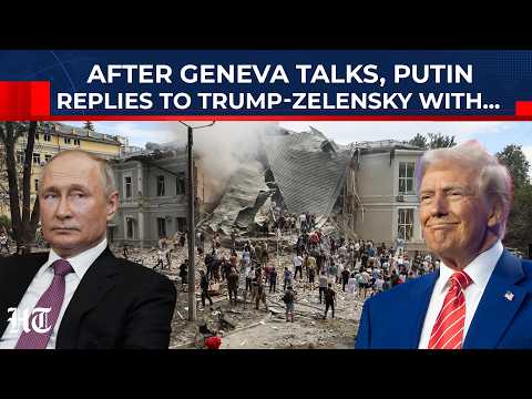 Russia Rains Missiles On Kyiv As Troops Advance In Kharkiv, Zaporizhzhia Hours After Geneva Talks