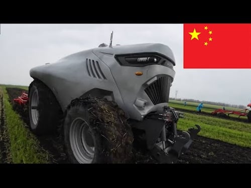 Forget Tractors! China's AI "Iron Ox" Plows Thousands of Acres While Farmers Relax