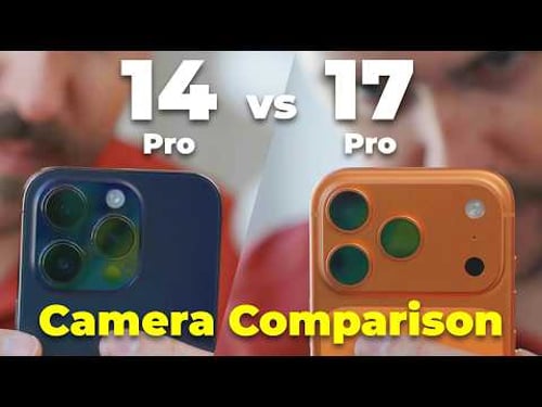 iPhone 17 Pro vs iPhone 14 Pro Camera Test — MASSIVE Upgrade?