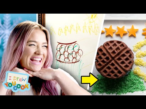 Can These Chefs Turn This Ice Queen Drawing Into Real Food? • Tasty