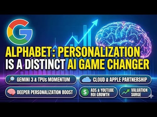 GOOGL stock, Alphabet: Personalization Is A Distinct AI Game Changer