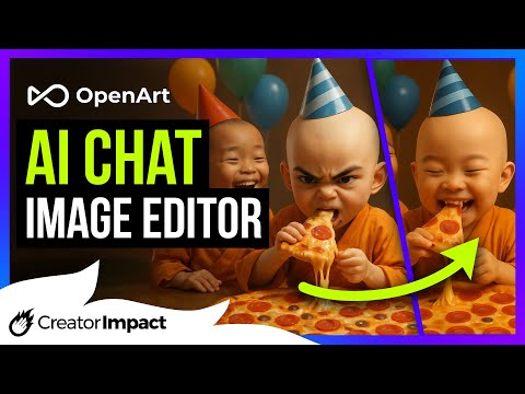 How to use OpenArt Ai's NEW AI Chat Image editor!