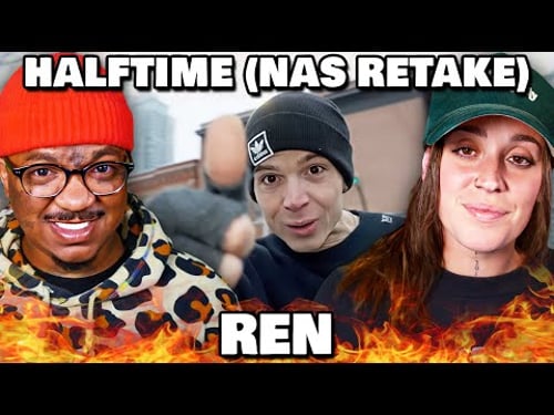 THIS WAS A FUN TRACK 🔥 | Ren - HALFTIME (Nas Retake)
