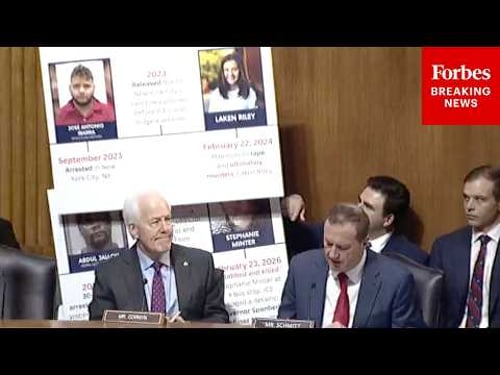 Eric Schmitt Leads Senate Judiciary Committee Hearing On Sanctuary Cities