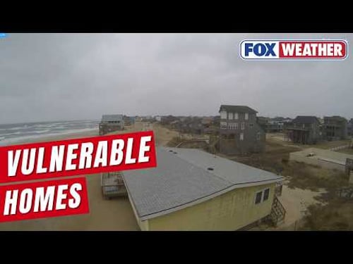 Wind, Snow Slamming North Carolina's Outer Banks As Powerful Nor'easter Strengthens