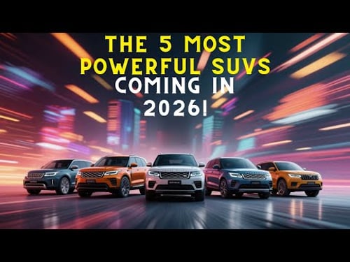 The 5 Most Powerful SUVs Coming in 2026! (You Wont Believe Number #3)