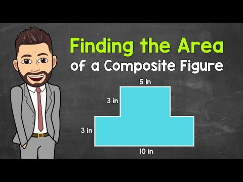 Finding the Area of a Composite Figure | An Intro for Elementary Students | Math with Mr. J