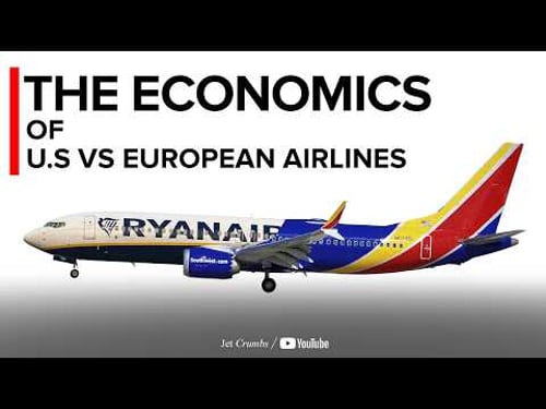 The Hidden Economics Behind U.S. and European Airlines