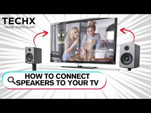 How to Connect Speakers to Your TV | upgrade Your TV Sound