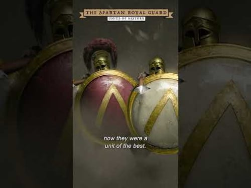 Who were the Spartan Royal Guards? #Shorts #History #Units