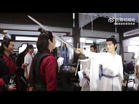 2018.07.29 Behind-the-scenes from «The Untamed» shooting | Xiao Zhan