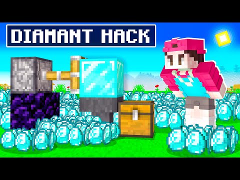 Ich CHEATE 999.999 DIAMANTEN in Minecraft! (YouTuber Insel)