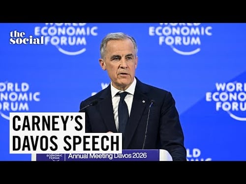 Mark Carney’s Davos Speech Sparks Major Global Headlines | The Social
