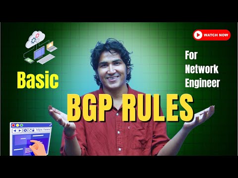 Basic BGP Rules with Configuration in the Networks #bgp #networkengineer