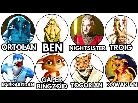 Every WEIRD Alien Species in Star Wars EXPLAINED in Detail