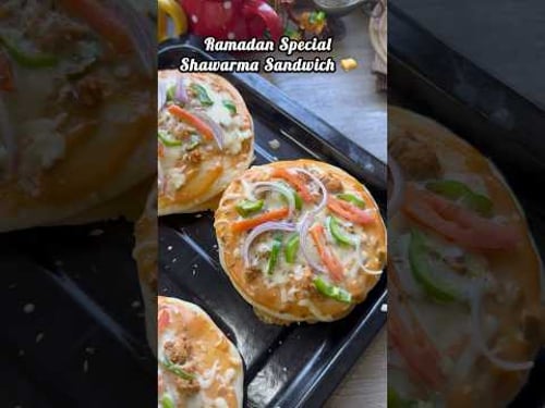 Shawarma Sandwich 🥪 #food #yescanicook #recipe #ramadanrecipes #cooking #ramadanspecial #shawarma