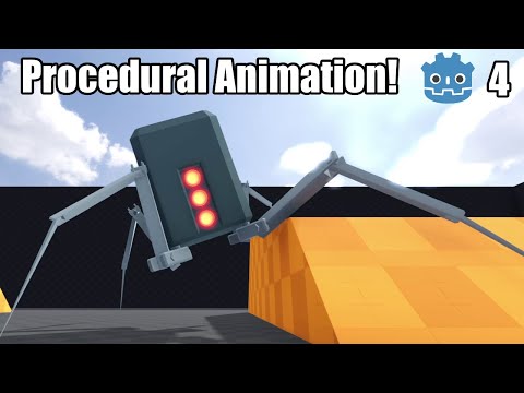 NEW Procedural Animation In Godot 4.0