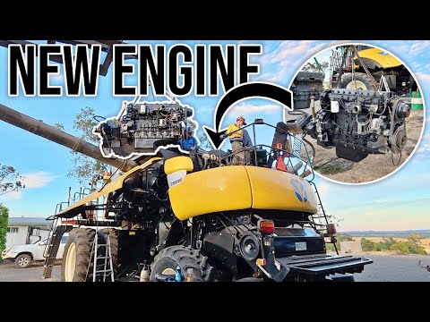 Harvest Disaster! Mid Harvest Engine Swap! | Harvest 2025 Ep 6 | Vlog 434
