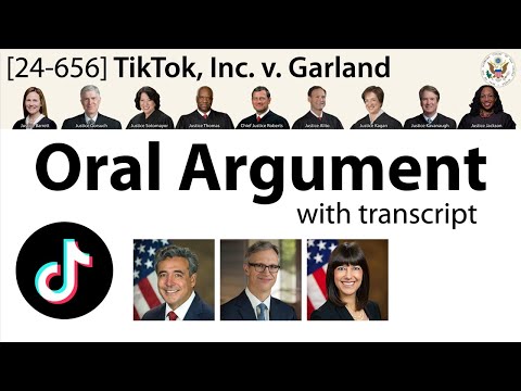 Oral Argument: TikTok v. Garland