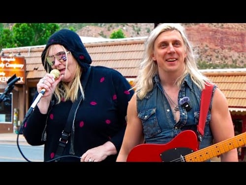 She Asks if I Know Janis Joplin and Her Voice Shocks The Street