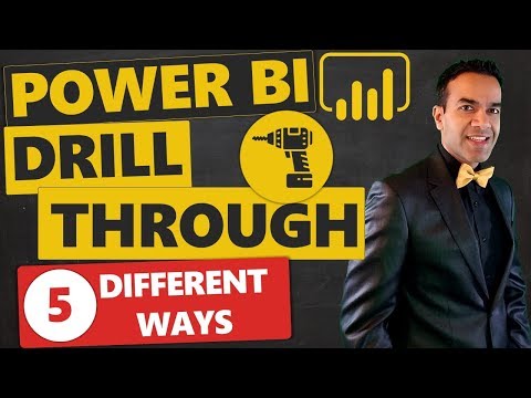Power BI Drill Through 5 Different Ways! Do You Know Them All?