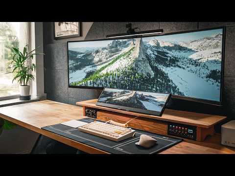 My 2025 Desk Setup for CREATIVITY and FOCUS (Full Tour)