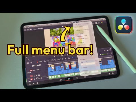 DaVinci Resolve for iPad HUGE Update! Full Desktop Experienceπ€©