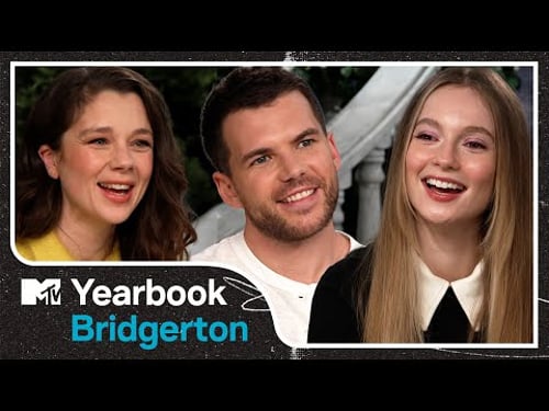 Bridgerton Season 4 Cast Play A Chaotic Game of MTV Yearbook | MTV Movies