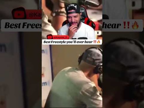 The best freestyler rapper you’ll hear ‼️🔥