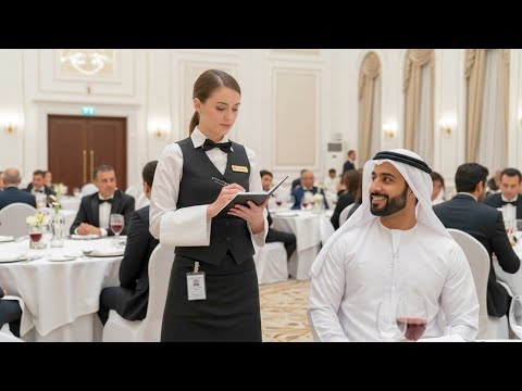 Миллиардер унизил официантку на арабском… но её ответ потряс всех! 😱